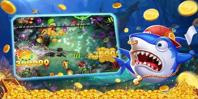 Bắn cá ăn xu là tựa game giải trí nổi tiếng và phù hợp với mọi lứa tuổi